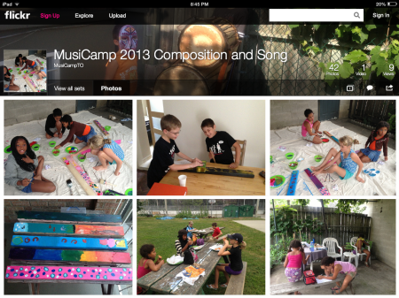 MusiCamp Composition & Song 2013